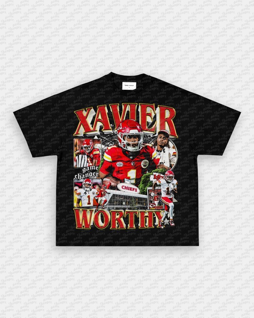 XAVIER WORTHY - CHIEFS TEE - VIP - GAME CHANGERS GRAPHIC TEE