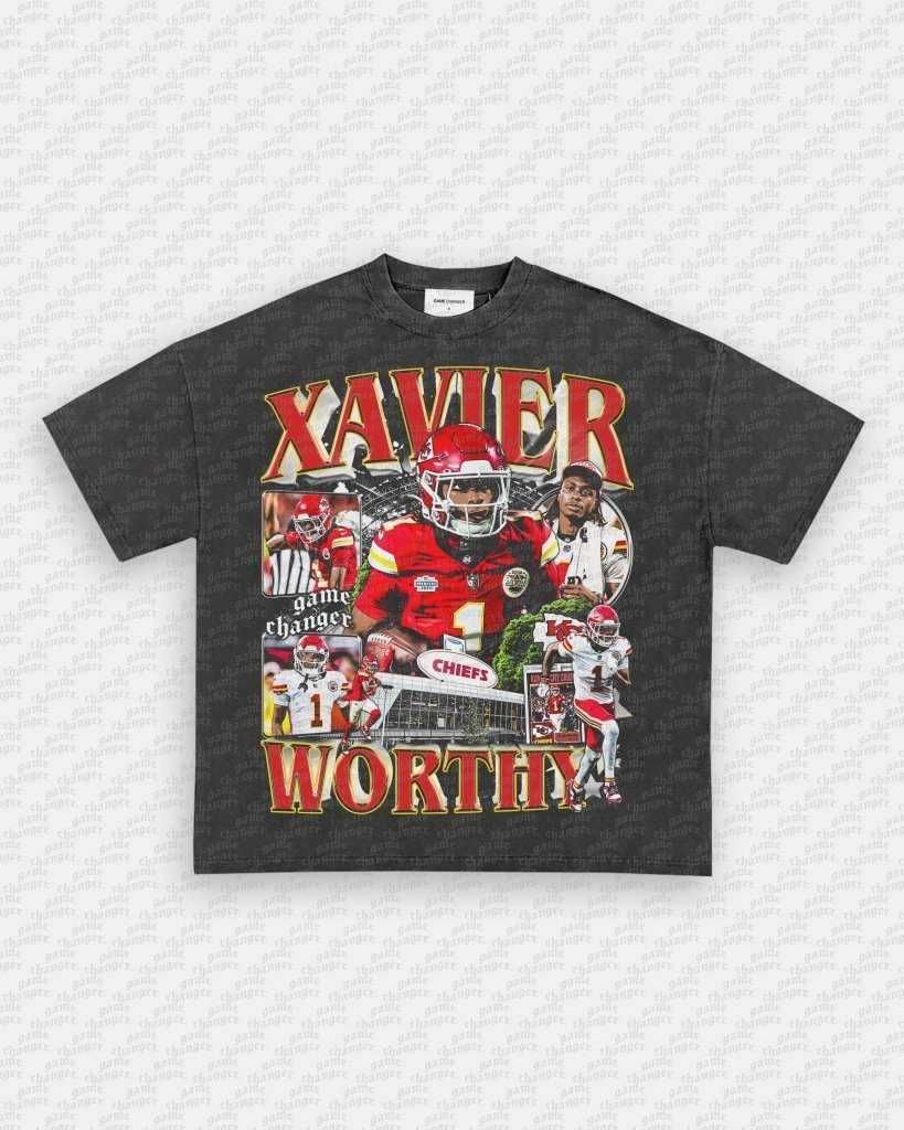 XAVIER WORTHY - CHIEFS TEE - VIP - GAME CHANGERS GRAPHIC TEE