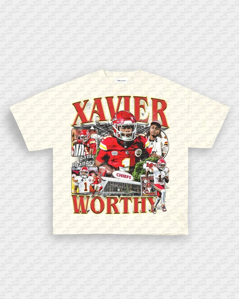 XAVIER WORTHY - CHIEFS TEE - VIP - GAME CHANGERS GRAPHIC TEE