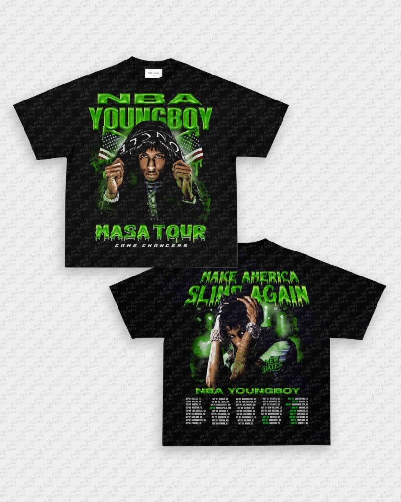 YB MASA TOUR TEE - [DS] - VIP - GAME CHANGERS - GAME CHANGERS GRAPHIC TEE