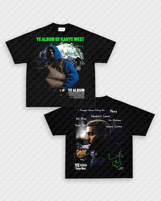 YE ALBUM TEE - [DS] - VIP - GAME CHANGERS - GAME CHANGERS GRAPHIC TEE