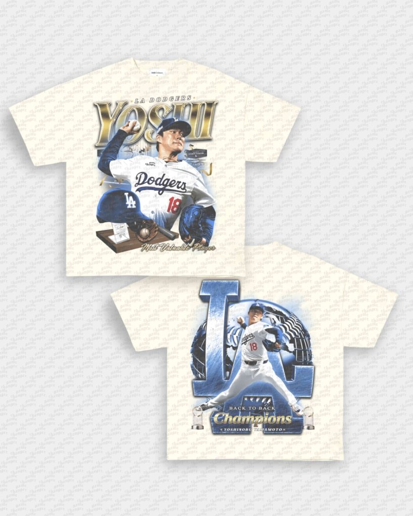 YOSHINOBU YAMAMOTO V2 TEE - [DS] - VIP - GAME CHANGERS - GAME CHANGERS GRAPHIC TEE