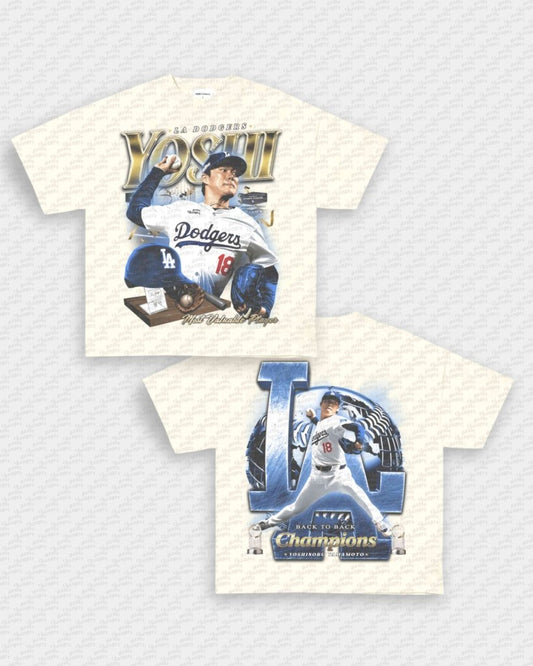 YOSHINOBU YAMAMOTO V2 TEE - [DS] - VIP - GAME CHANGERS - GAME CHANGERS GRAPHIC TEE