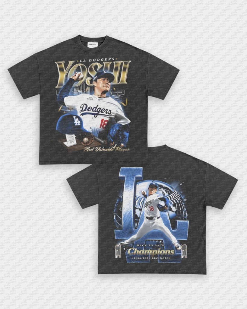 YOSHINOBU YAMAMOTO V2 TEE - [DS] - VIP - GAME CHANGERS - GAME CHANGERS GRAPHIC TEE