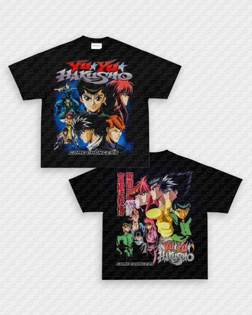 YU YU HAKUSHO V2 TEE - [DS] - VIP - GAME CHANGERS - GAME CHANGERS GRAPHIC TEE