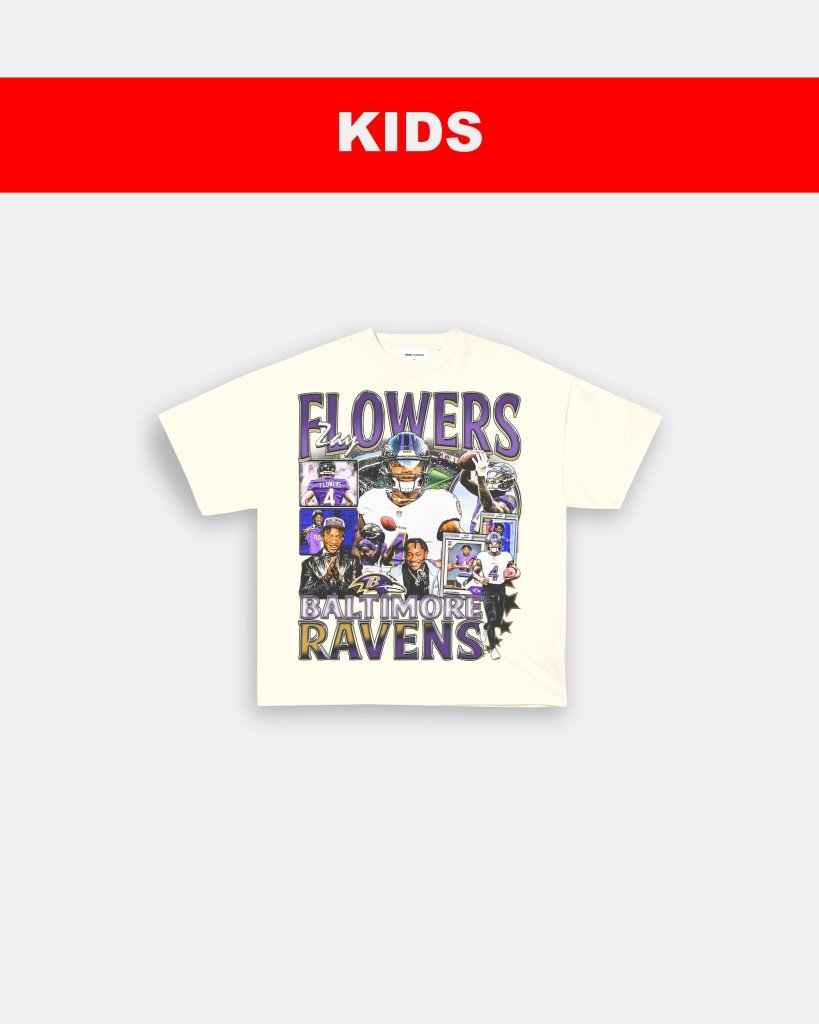 ZAY FLOWERS - KIDS TEE - VIP - GAME CHANGERS TEE