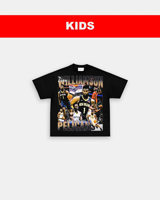 ZION WILLIAMSON - KIDS TEE - VIP - GAME CHANGERS TEE