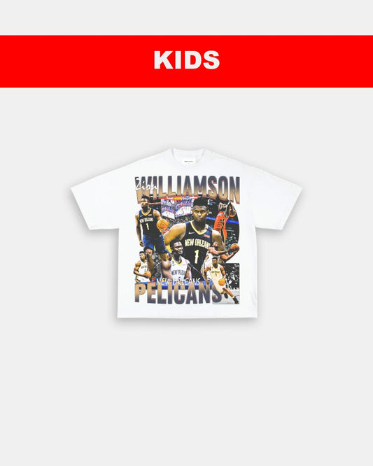 ZION WILLIAMSON - KIDS TEE - VIP - GAME CHANGERS TEE