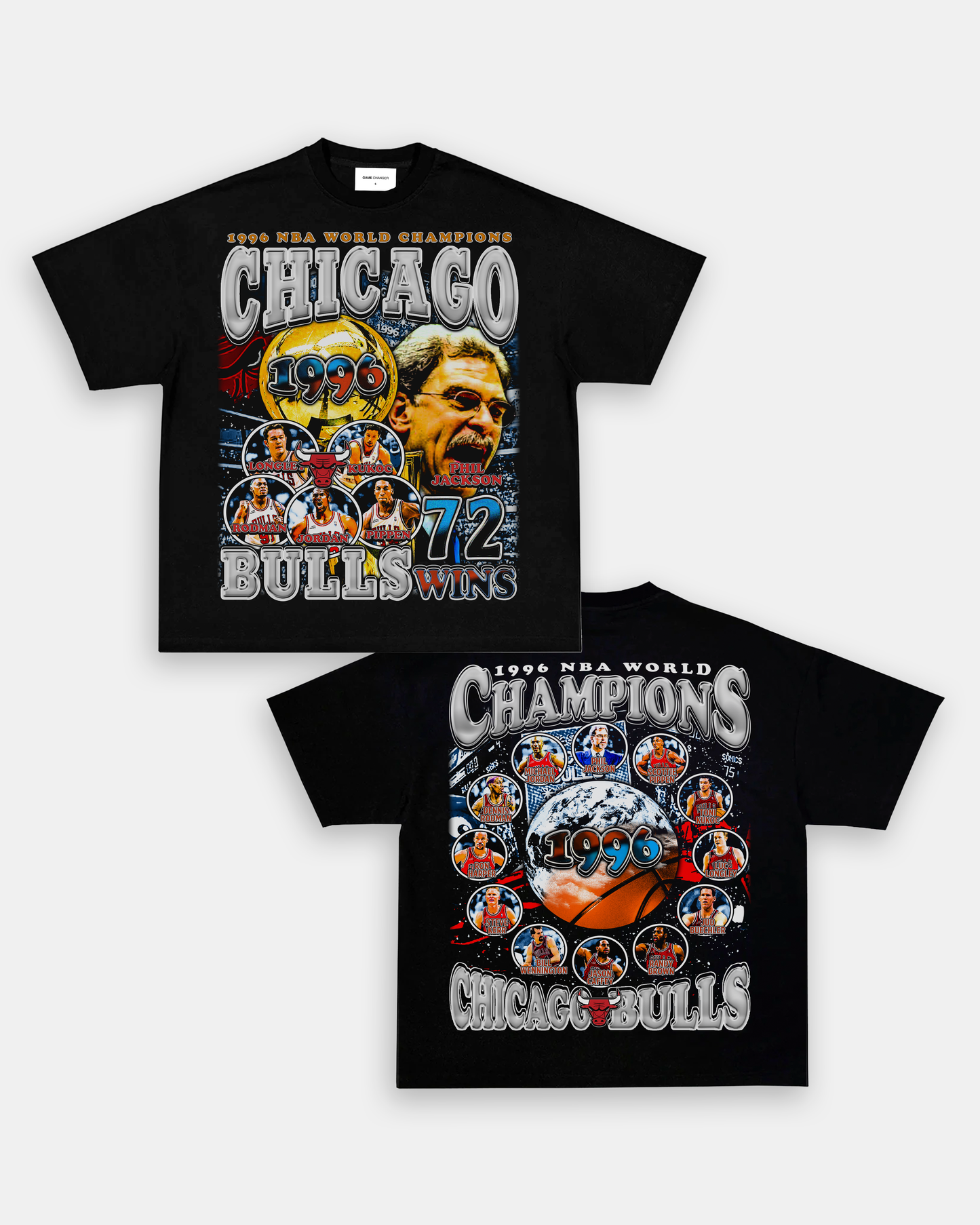 1996 NBA CHAMPS TEE - [DS]