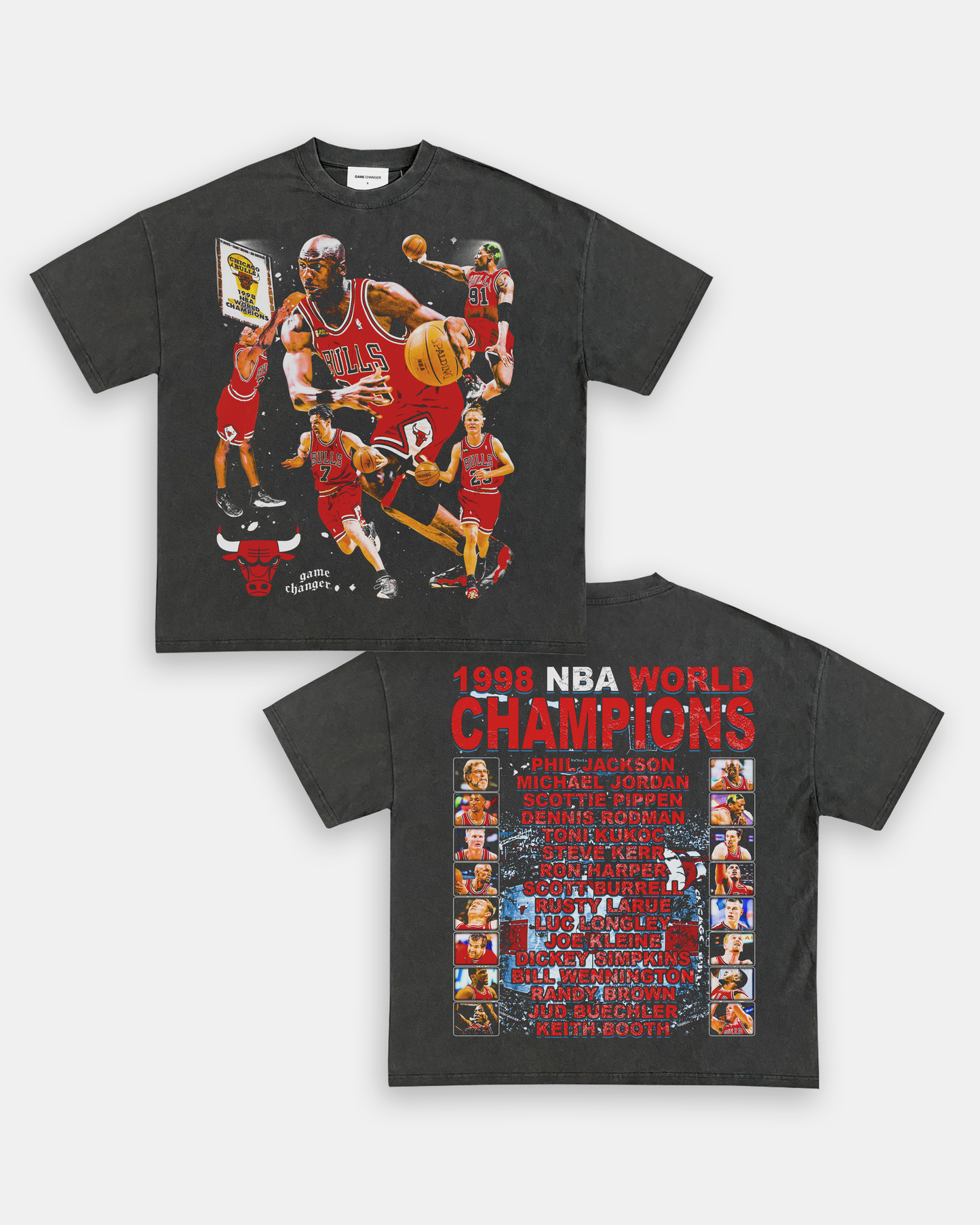1998 NBA CHAMPS TEE - [DS]